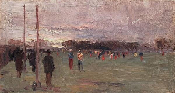 Arthur streeton The National Game